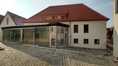 Veranstaltungsraum an der Radlerherberge