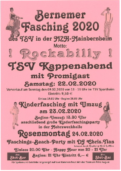 Fasching in Berna