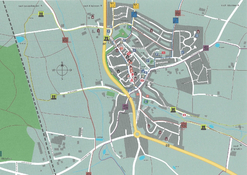 Stadtplan Mainbernheim